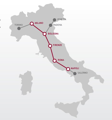 Italo il nuovo treno veloce sulle ferrovie italiane