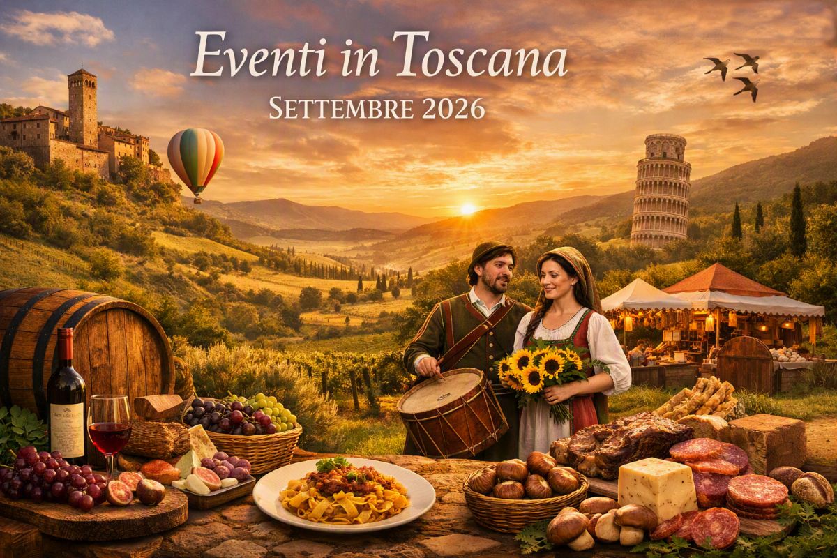 Eventi, degustazioni,  feste e rievocazioni storiche  in Toscana Settembre 2026