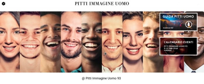 PITTI UOMO 2018 Edizione n. 93 9-12 gennaio Firenze, Fortezza da Basso