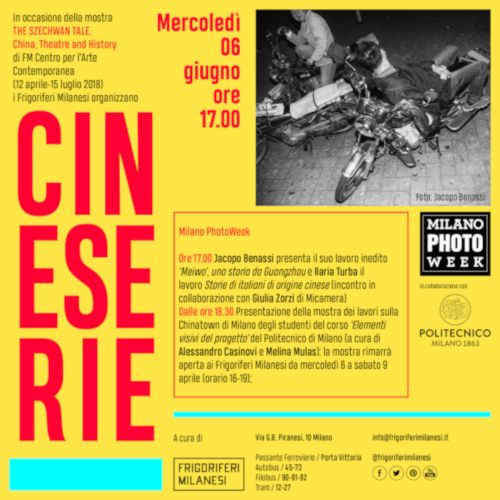 Milano Photo Week ai Frigoriferi Milanesi Mercoledì 6 giugno dalle 17.00