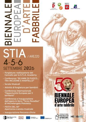 Biennale Europea d’Arte Fabbrile, nel 2026 il cinquantenario accende mezzo secolo di fuoco