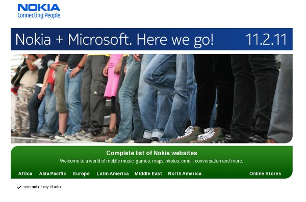 Nokia  annuncia l'accordo con Microsoft